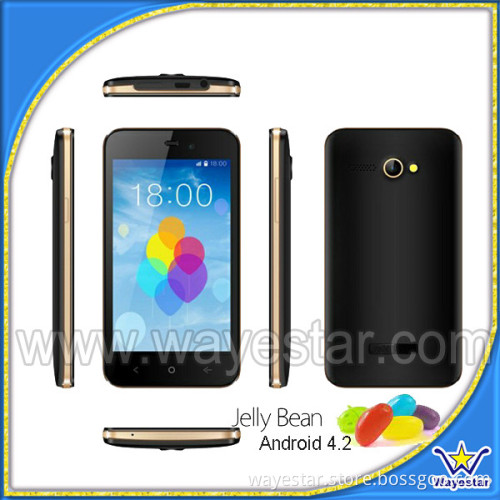 Hot Cheap Dual Core Andriod Phone 4.3 inch 3G GPS WIFI Dual Sim Fashionable